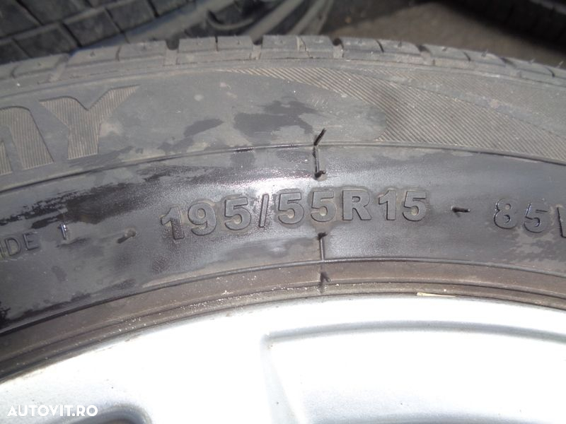 Jante Aliaj VW Polo 195/55 R15 din 2009-2016 cod:6R0601025M - 2