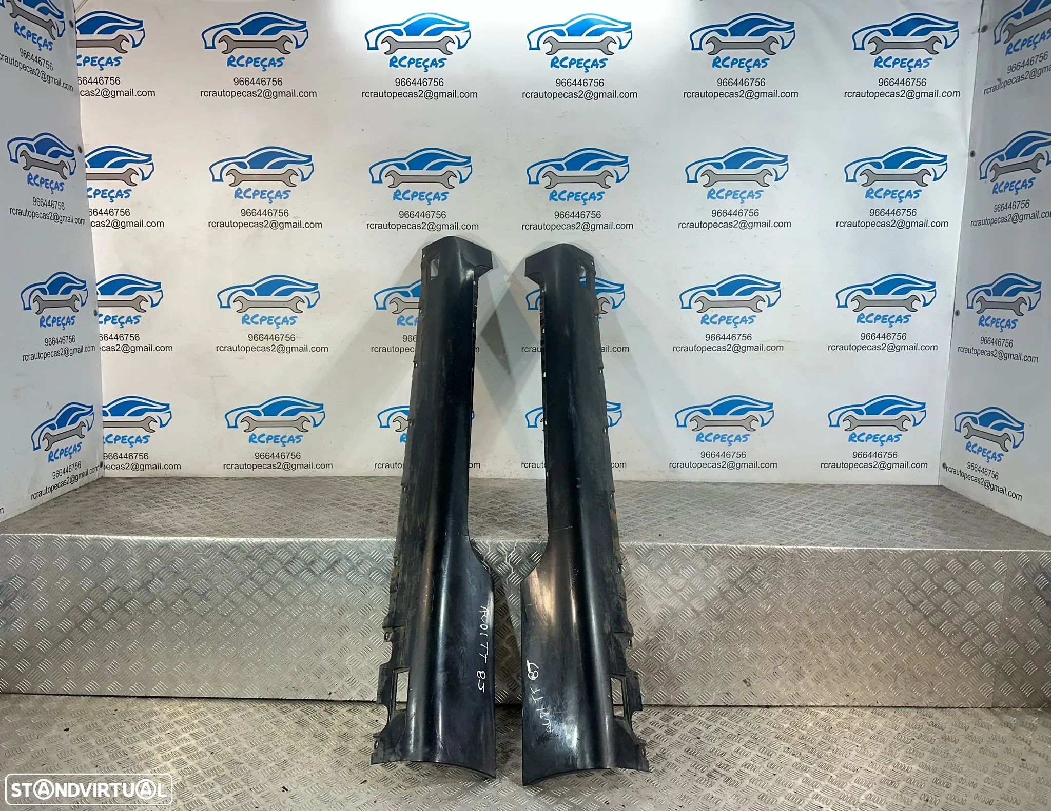 .Embaladeira Saia Esquerda Direita Original Audi TT 8J MK2 8J3 Coupe 8J9 Cabrio 2006 - 2014 - 1