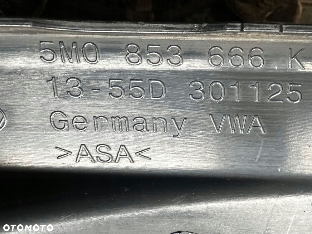 kratka halogenu lewa prawa vw golf plus komplet 5m0853666k, 5m0853665k - 6