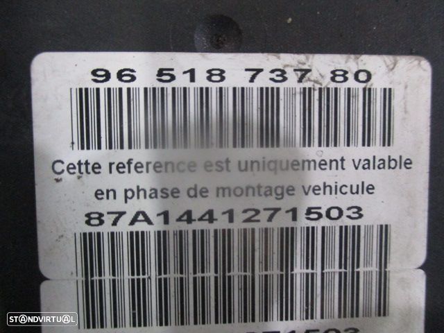 Abs 0265800390  9651873780  0265231476 PEUGEOT 307 2004 1.6HDI 109CV 5P CINZA PEUGEOT 307 FASE 1 2004 1.4I 90CV 5P CINZENTO - 7