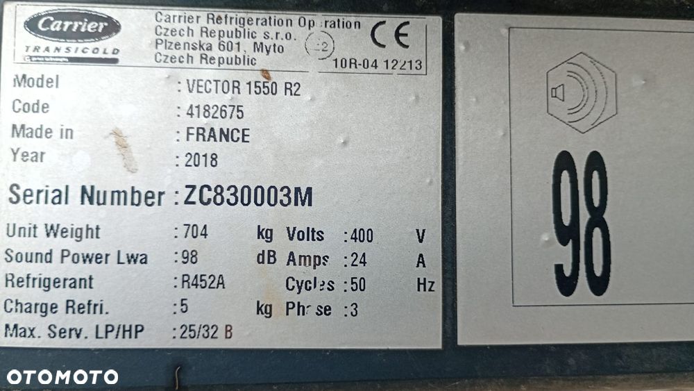 Carrier Vector 1550 - 6