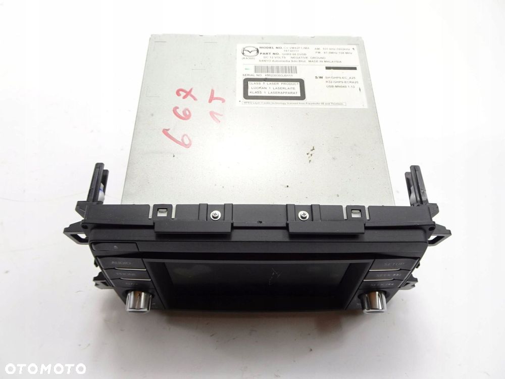 radio cd mazda 6 gj cvvm421jma - 2