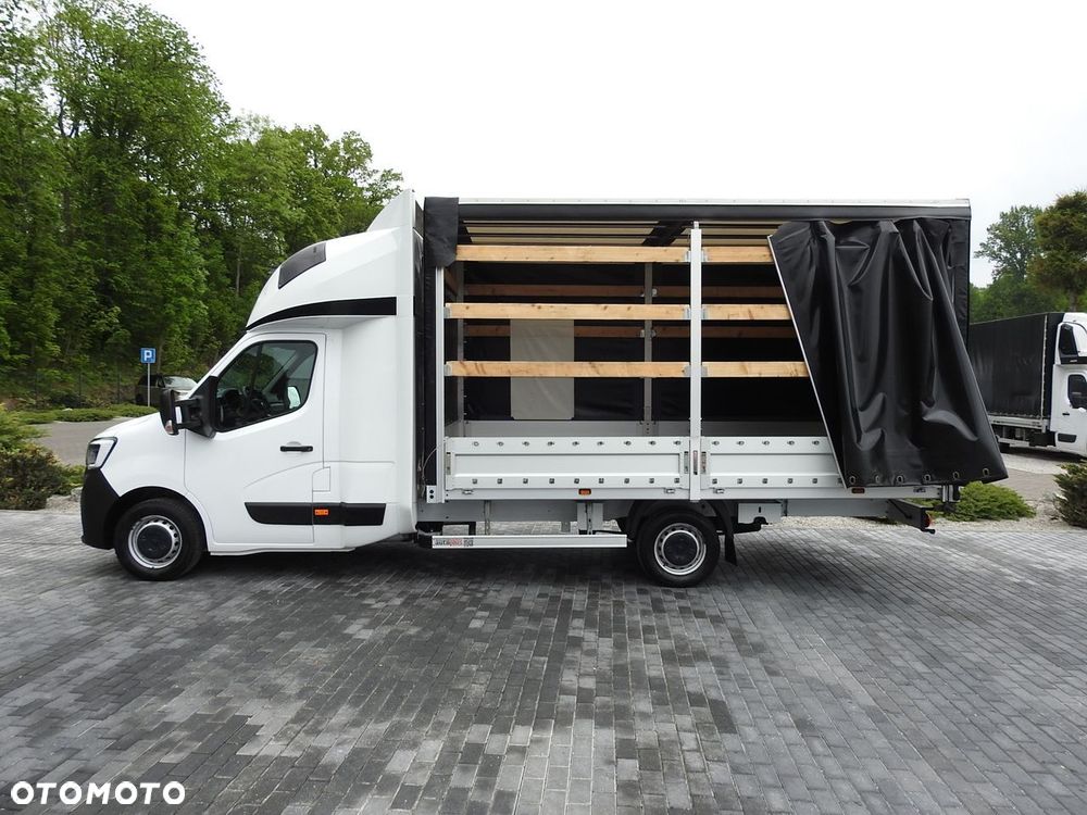 Renault MASTER PLANDEKA 10 PALET WEBASTO TEMPOMAT LEDY KLIMATYZACJA  165KM - 9