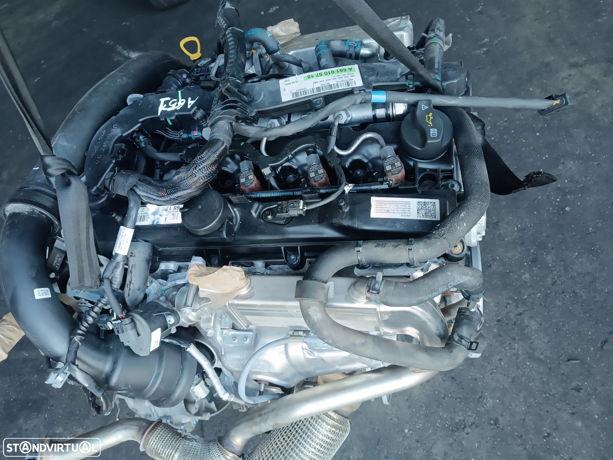 MOTOR MERCEDES CLASSE A / CLA / GLA 220CI 170CV 651.930 - 4