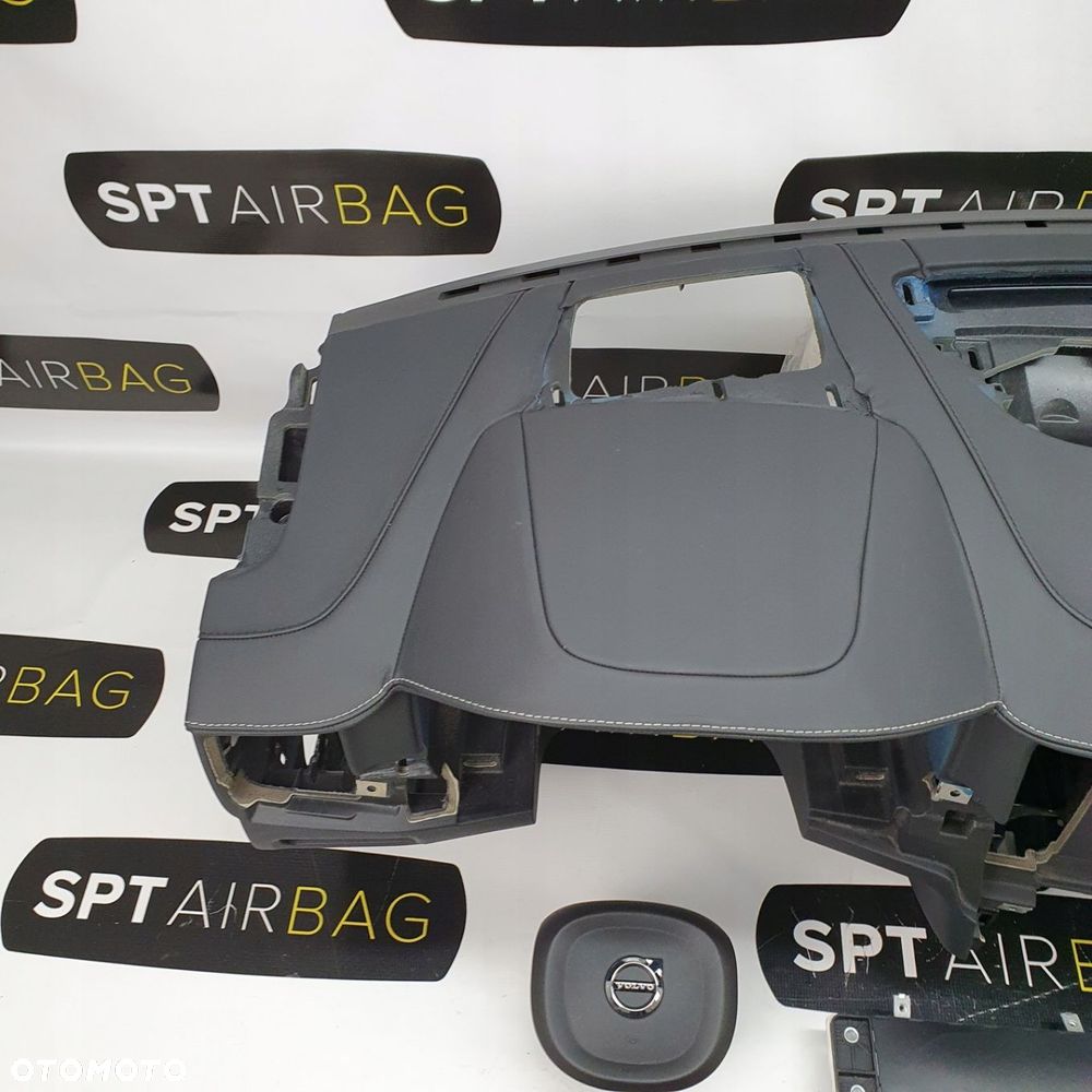 VOLVO V90 S90 DESKA ROZDZIELCZA KONSOLA KOKPIT PULPIT PODUSZKI AIRBAG AIR BAG PASY KIT SET - 2