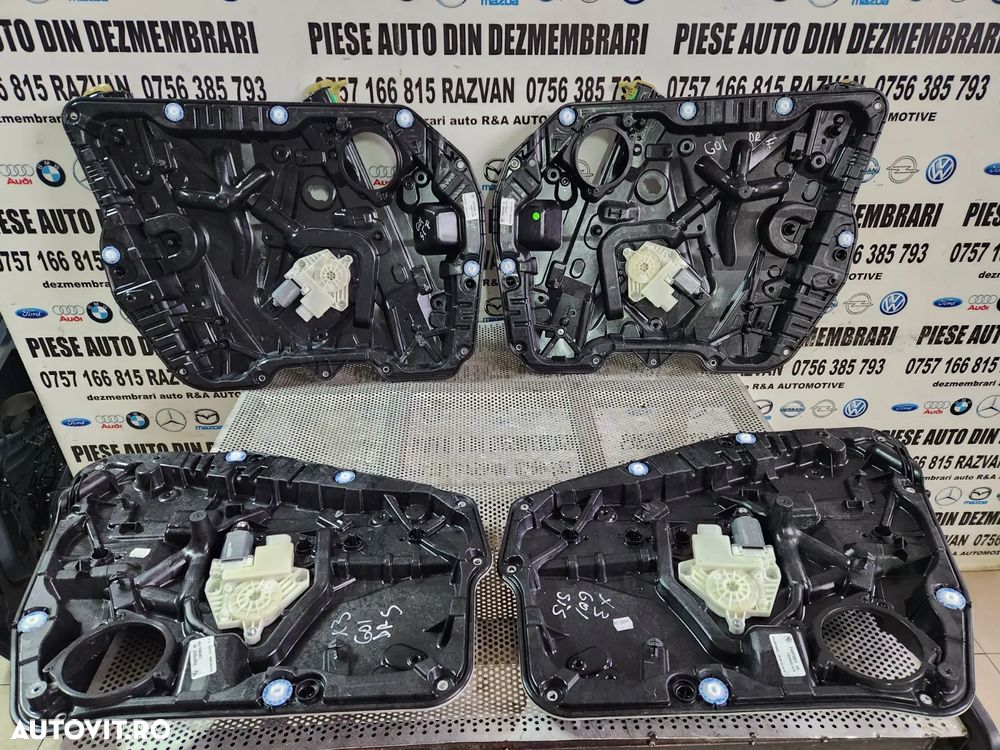 Macara Geam Bmw X3 X4 G01 G02 F97 F98 Fata Spate Cod     Volan Stanga - Dezmembrari Arad - 1