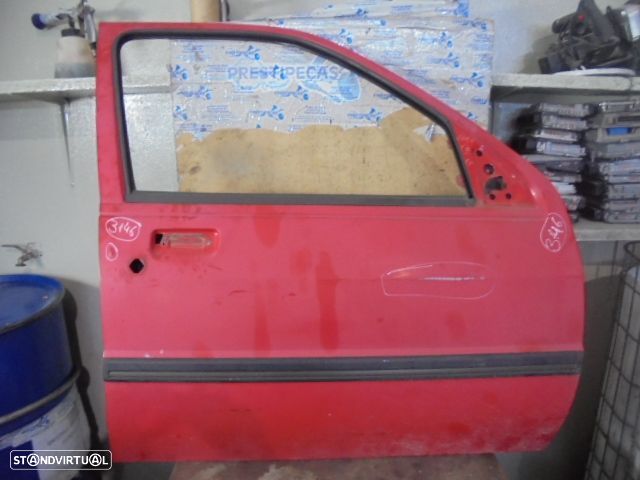 Porta Por3146 FORD FIESTA 1993 1.1 50CV 5P VERMELHO FD - 1
