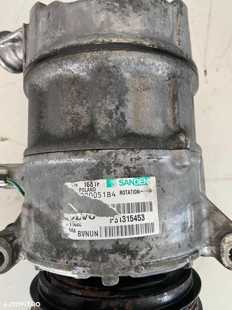 Compresor de clima Volvo S60 V60 S80 V70 XC60 XC70  31315453  36050841 - 5