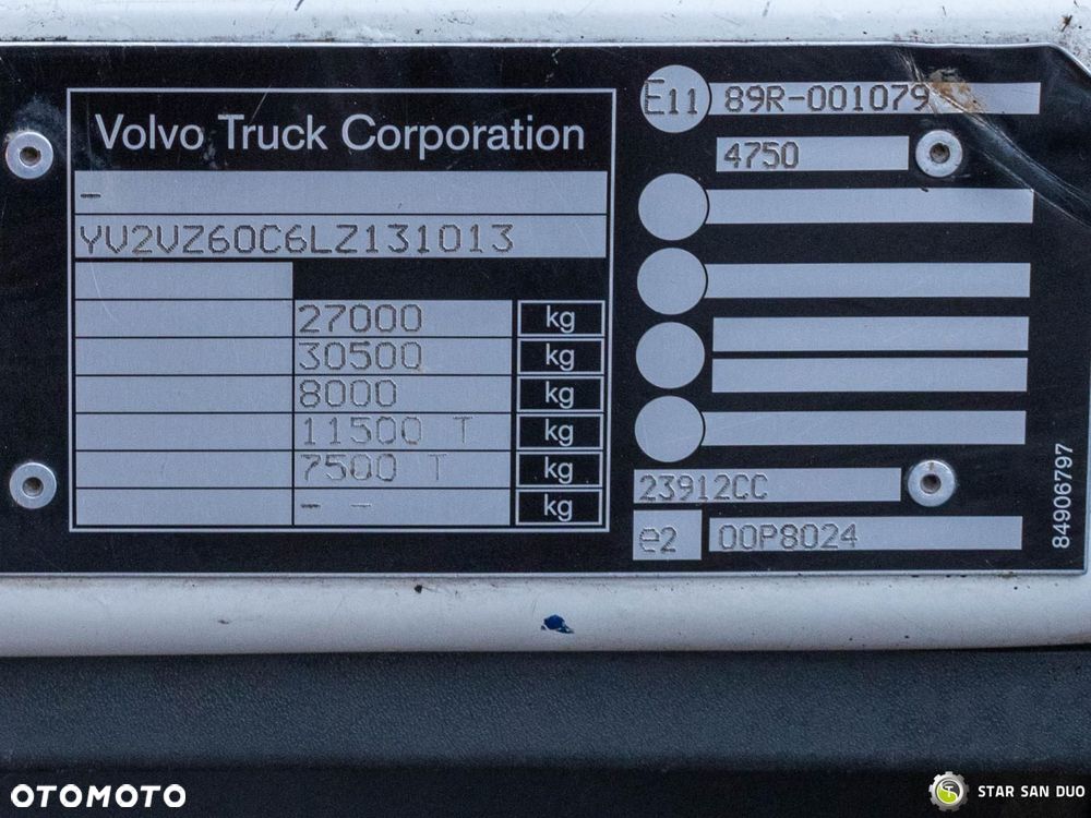 Volvo FE 360 6x2 PALFINGER PK 18502 SH HDS Żuraw - 20