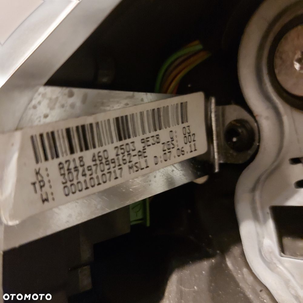 KIEROWNICA SKORA CHROM MULTIFUNKCYJNA MERCEDES C W204 LIFT E W207 ORYGINAL DEMONTAZ 2184602503 - 9
