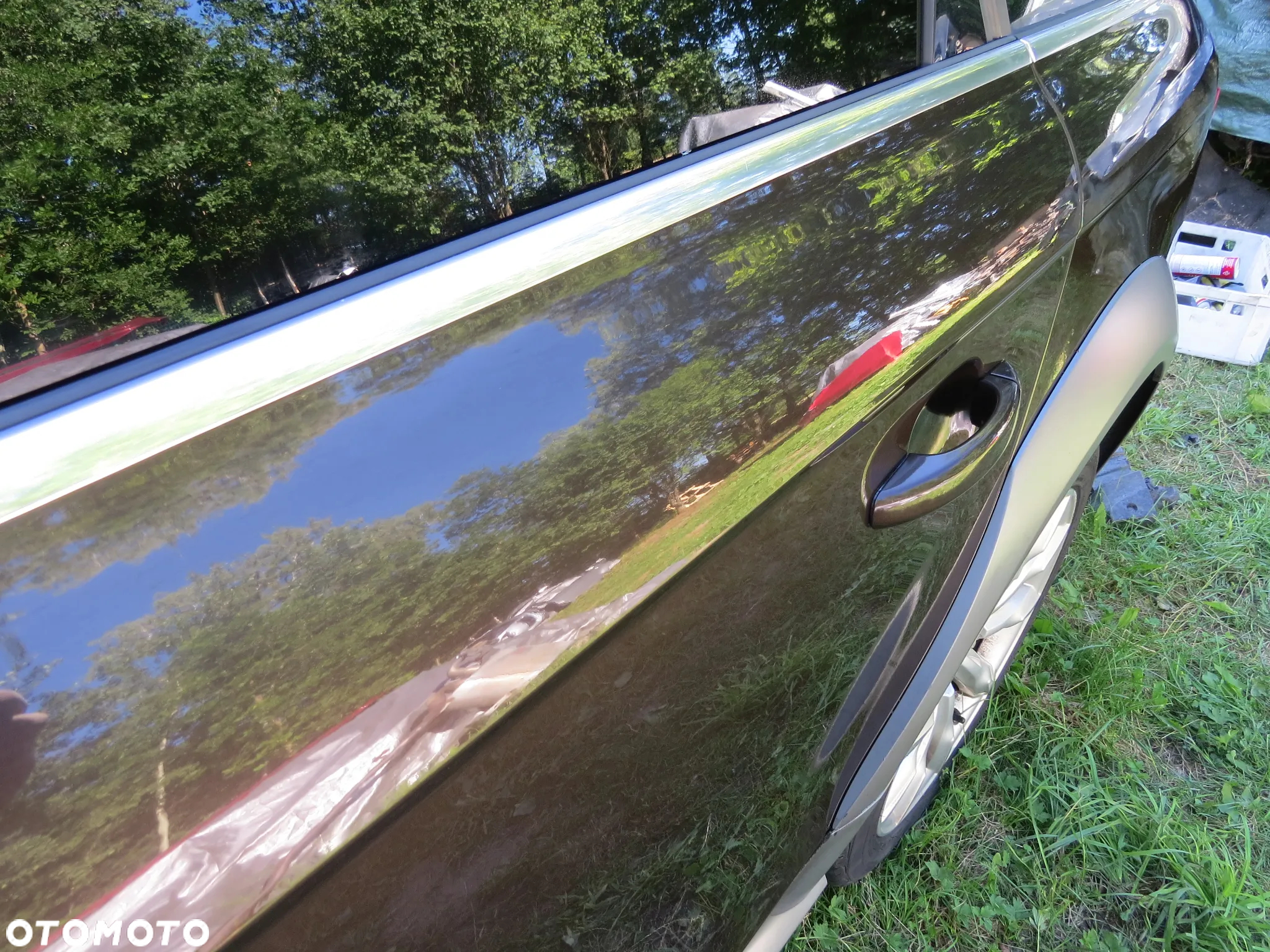 DRZWI LEWY TYŁ TYLNE LZ8W AUDI A4 B8 AVANT KOMBI - 3