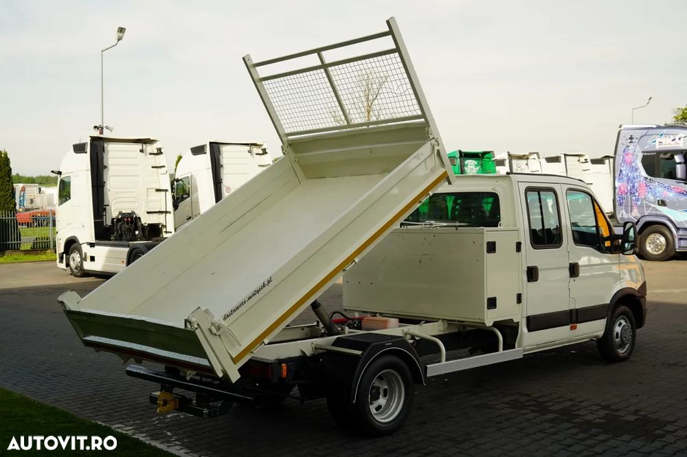 Iveco DAILY 35-130 / BASCULATOR / CU DOUA OPȚIUNI - 7 LOCURI / DOUĂ LOCURI / MANUAL / IMPORTAT - 6