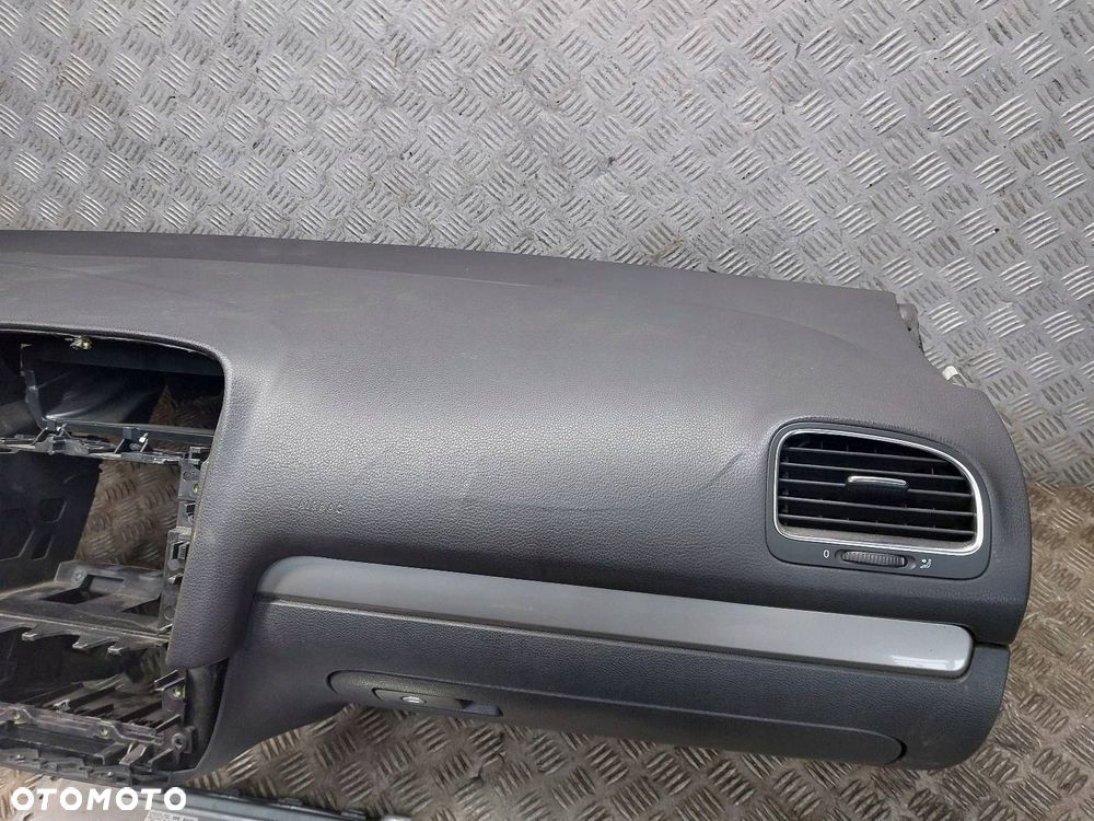 ZESTAW AIRBAG KOKPIT DESKA PODUSZKI PASY MODUŁ GOLF VI 5K0880201D - 3