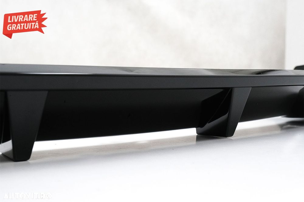 Pachet Exterior Aero BMW X7 G07 (2018-2022) M-Tech Black Knight Design Negru Lucio- livrare gratuita - 14