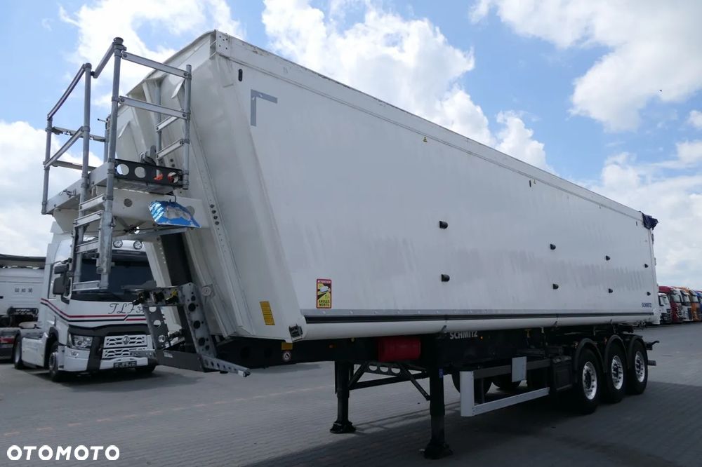 Schmitz Cargobull WYWROTKA 58 M3 / MULDA ALUMINIOWA / KLAPO-DRZWI / OŚ PODNOSZONA - 4