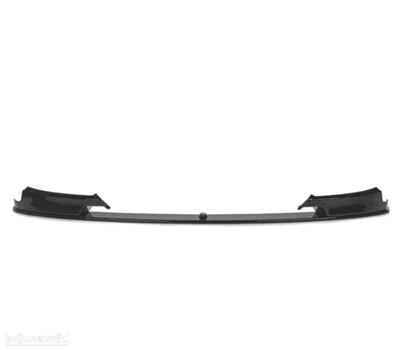 SPOILER LIP FRONTAL BMW E90 E91 E92 E93 LOOK M3 PRETO MATE - 2