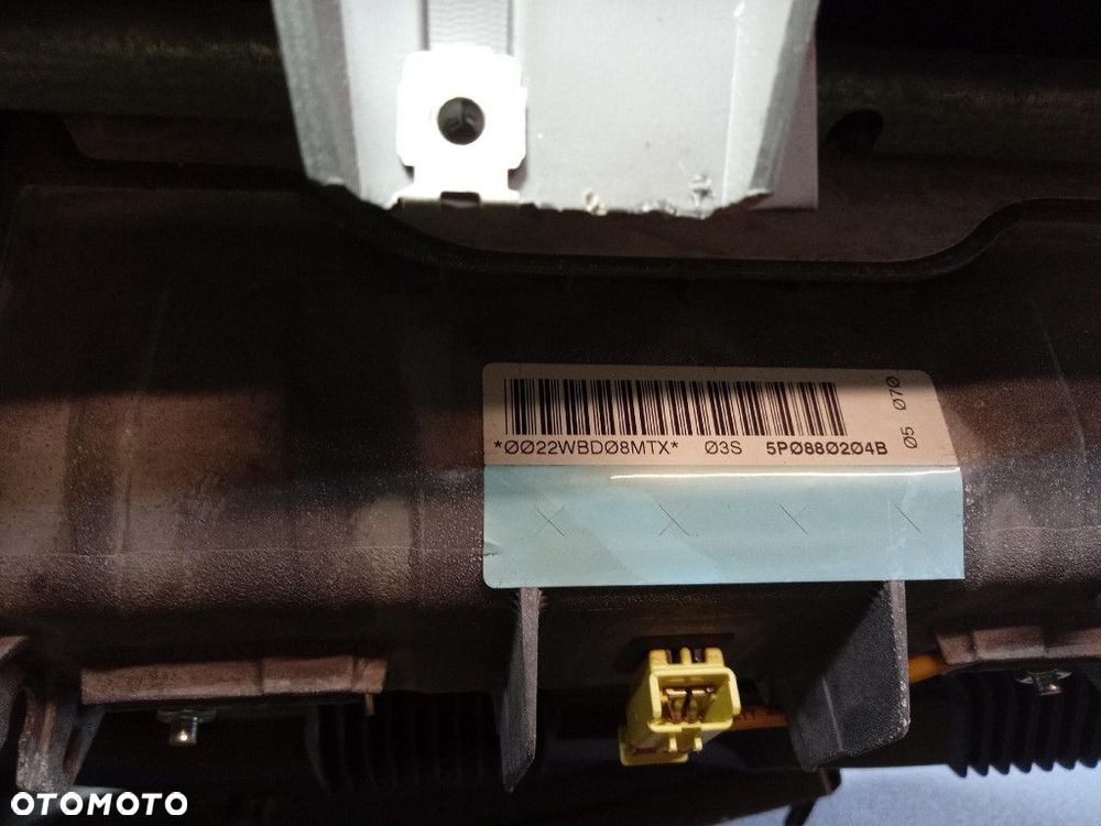 SEAT ALTEA TOLEDO III 04- DESKA ROZDZIELCZA EU PODUSZKI PASY 5P0880204B - 7