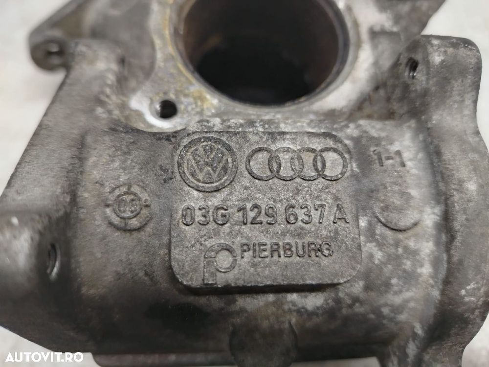 Supapa egr 1.9 tdi BLS 03g129637a Skoda Superb 2 [2008 - 2013] - 3