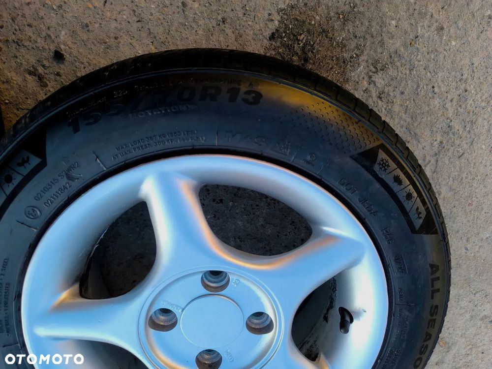 155/70R13 75T Opony Całoroczne Wielosezonowe MINERVA jak IMPERIAL ALL SEASON MASTER 6mm Legnica ALU-RAD 22r. 155/70 - 8