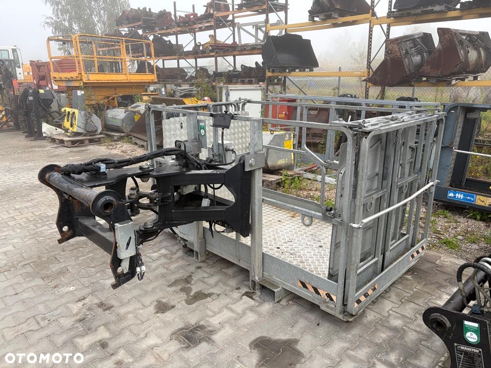 Kosz roboczy rozkładany Manitou Mrt rok 2014 - 2