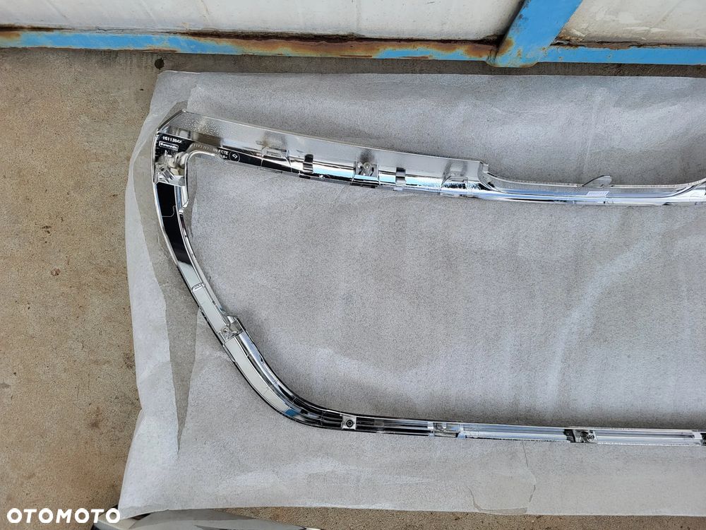 Grill zderzaka przód CHROM Peugeot 208 LIFT NOWY - 5