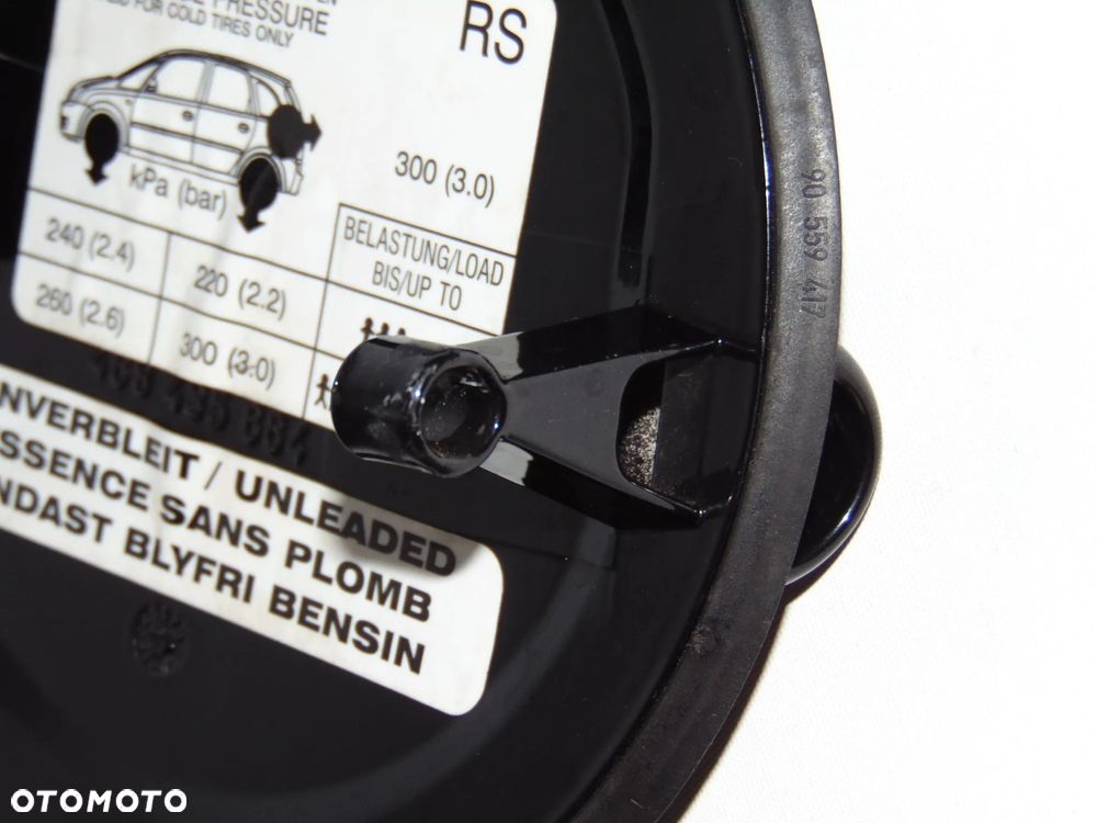 ORYGINAŁ czarna klapa klapka korek wlewu paliwa Opel Meriva A 02-10r - 8