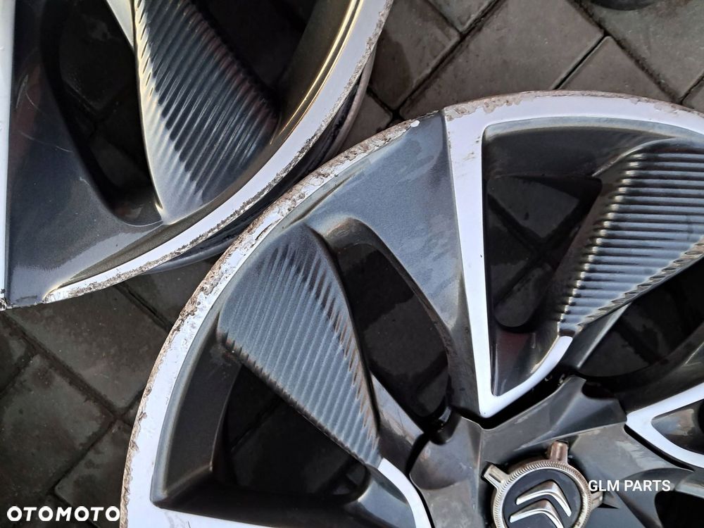 citroen ds4 felgi aluminiowe 19" 9673705977 4x108 et29 - 12