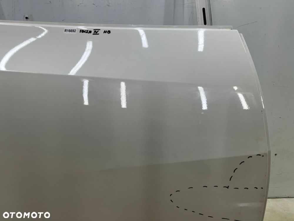 Drzwi Seat Ibiza IV 4 08-17r. HB Hatchback prawe tylne prawy tył 6J4833312 - 5