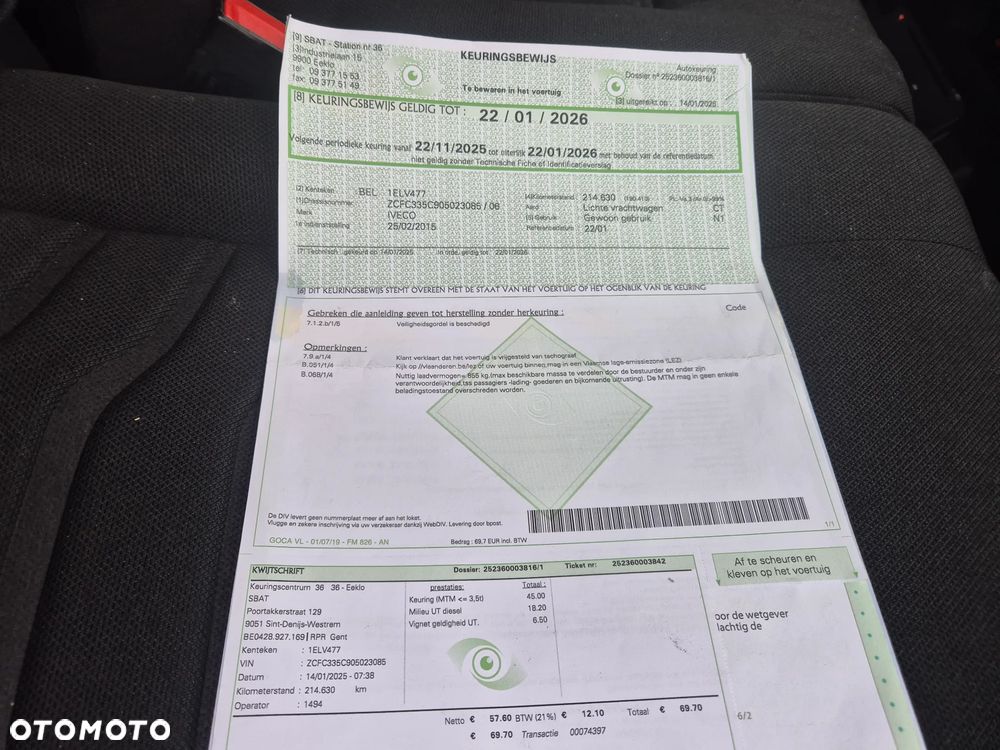 Iveco DAILY 35C17 170KM L3H2 KLIMA BLIZNIAK SUPER STAN NAVI - 15