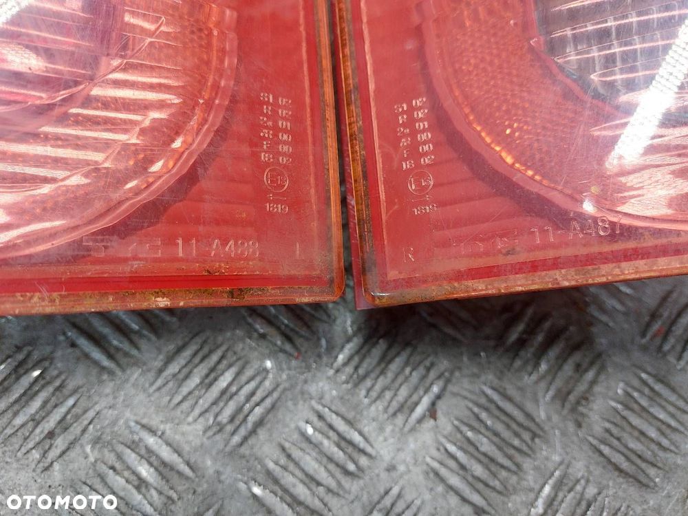 LAMPA LEWY TYŁ + PRAWY TYŁ PEUGEOT 307 I TYC - 2