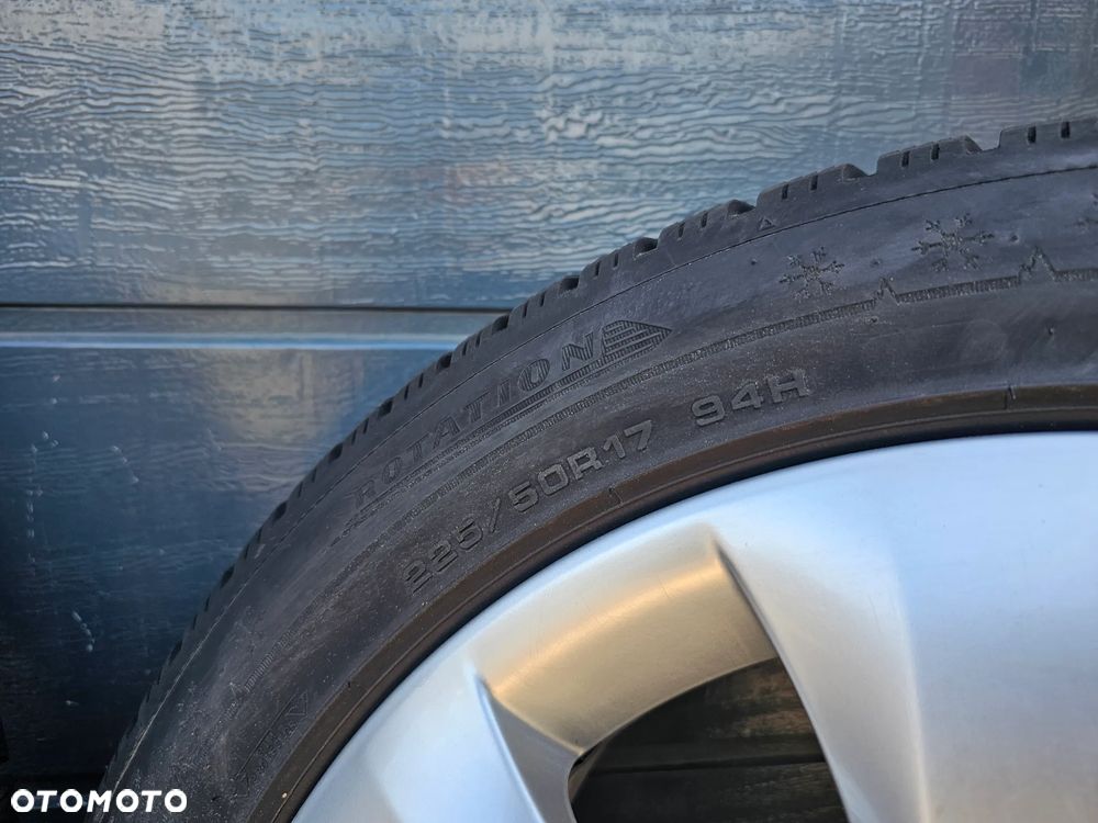 FELGI ALUMINIOWE KOŁA OPONY ZIMOWE OPEL ASTRA J K ZAFIRA C INSIGNIA B R17 5x115 ET44 225/50/17 - 4