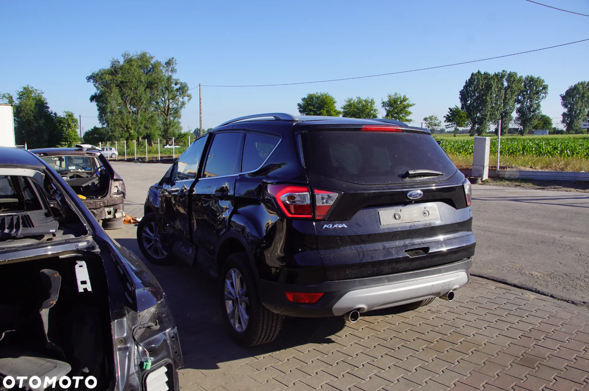 Auto na części - Ford Kuga MK2 2.0 TDCI 150 KM T7MA CMMT6 Shadow Black 2017R Drzwi Szyby Klapa Felgi Lampa Skrzynia Silnik - 6