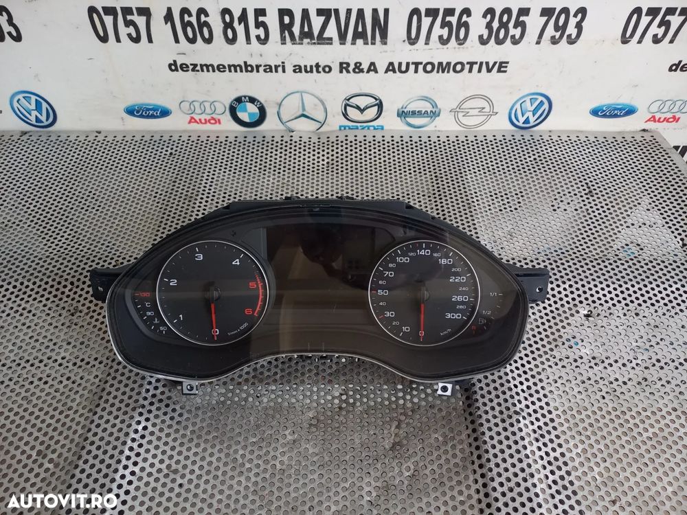 Ceasuri Bord Audi A6 4G C7 A7 An 2011-2012-2013-2014-2015-2016-2017-2018 Volan Stanga Cod 4GH - Dez - 2