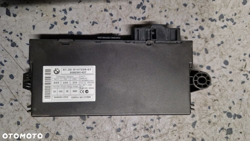 BMW E87 MODUŁ STEROWNIC CAS 9147226 - 1