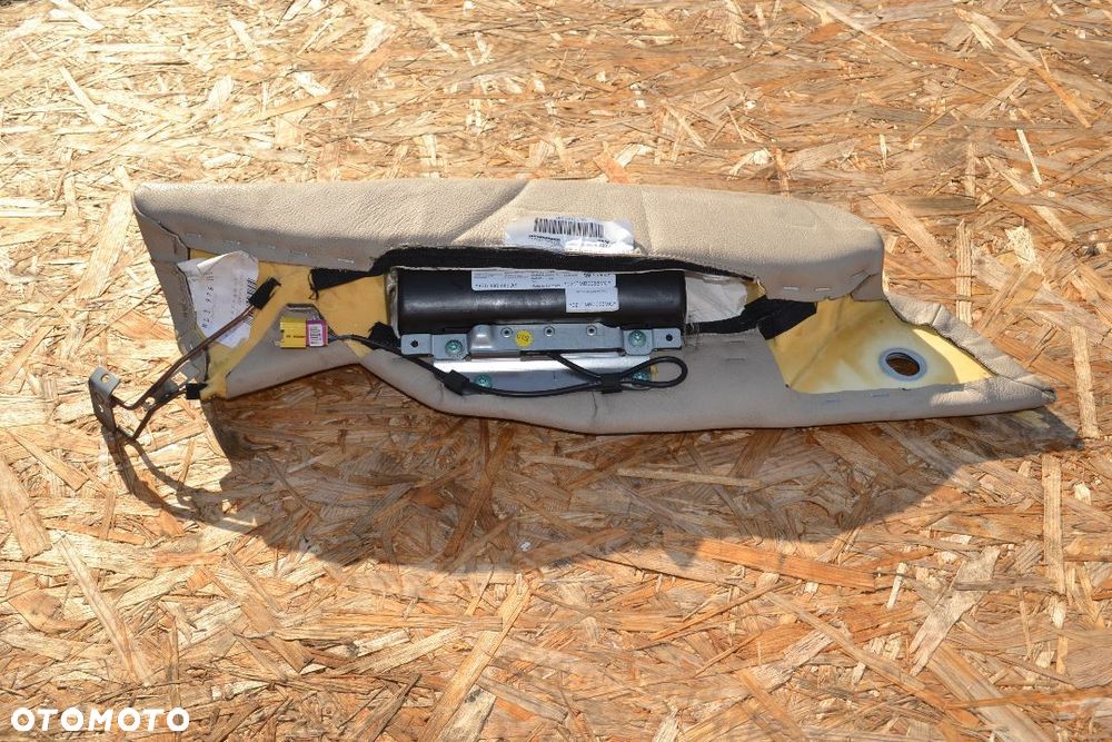 AUDI A4 B6 B7 PODUSZKA AIRBAG KANAPY TYLNEJ LEWA 8E0880441A SKÓRA BEŻ - 2