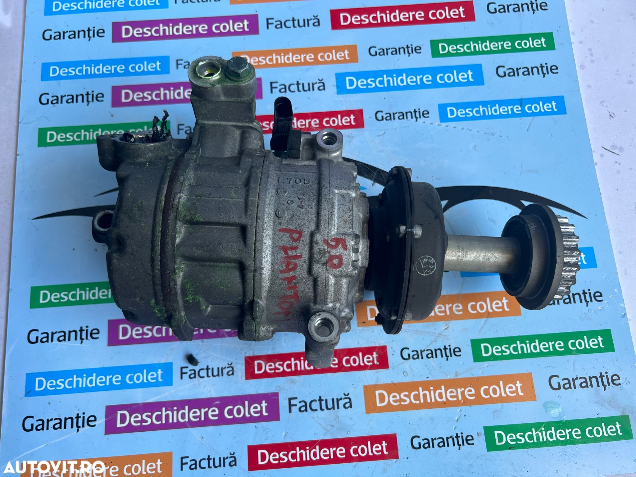 Compresor clima Phaeton Touareg 5.0 tdi 3D0820805E - 1