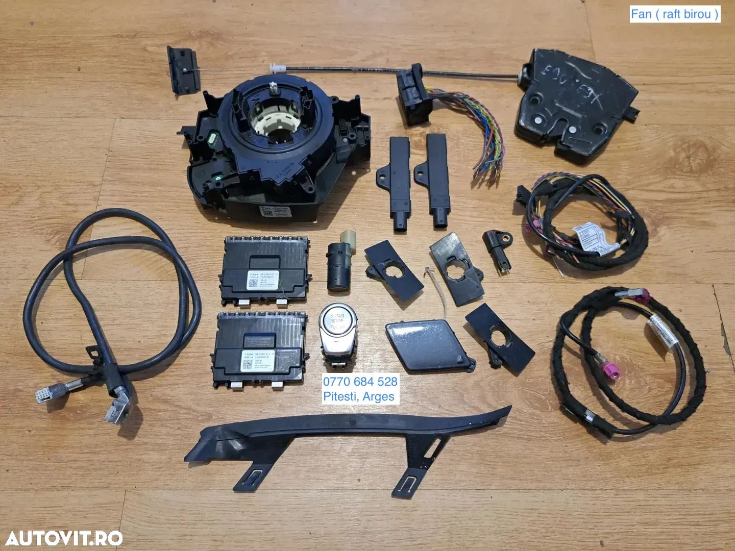 BMW Seria E F G SZL Panglica spira volan Modul senzor gura ventilatie Buton Start/ Stop Senzor parcare Antena maner usa accesc confort Capac carlig remorcare bara E60 E64 G11 G12 E46 E91 E81 E89 F10 F11 F18 E90 - 1