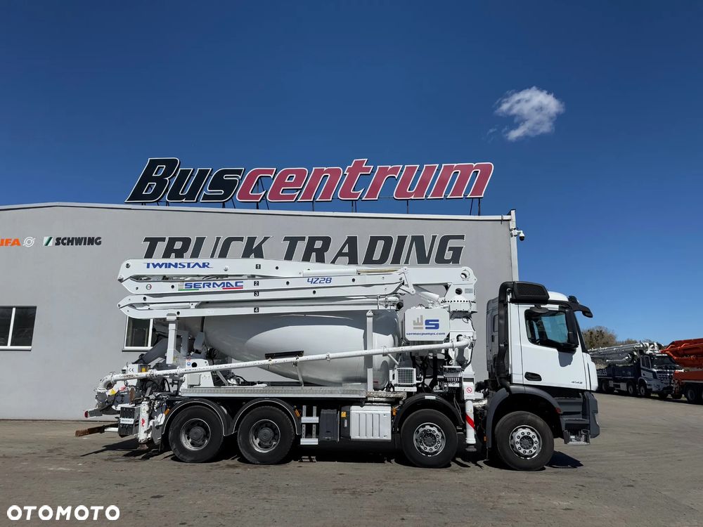 Mercedes-Benz Arocs 4143 Sermac 28 m 4Z28