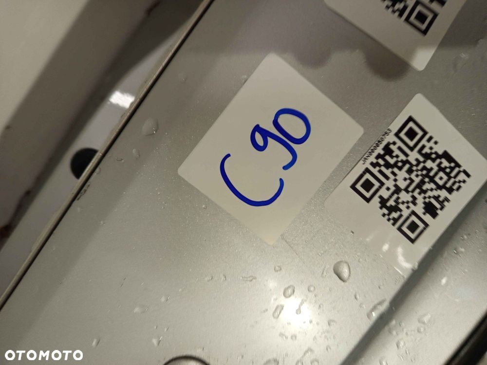 ^ ZDERZAK TYŁ TYLNY MERCEDES BENZ B KLASA W245 LIFT FL 744 SREBRNY PDC CZUJNIKI - 4