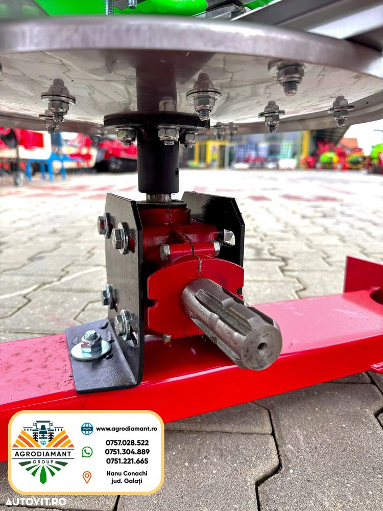 Alta Masina imprastiat ingrasaminte DEMAROL 200 / 300 / 500L - Tip coif cu 1 disc - 9