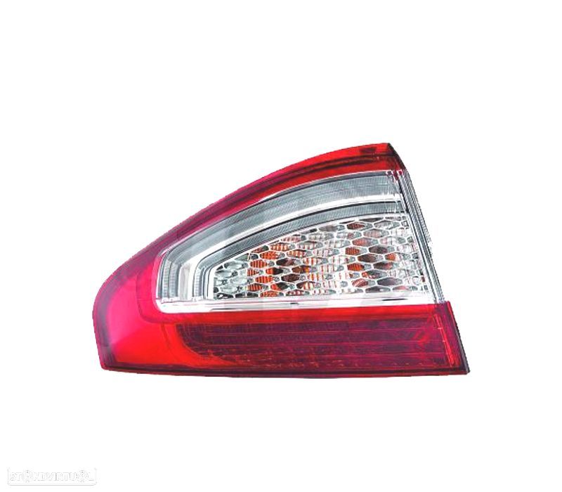 FAROLIN ESQ PARA FORD MONDEO IV 5P 10-14 BRANCO LED VERMELHO - 1
