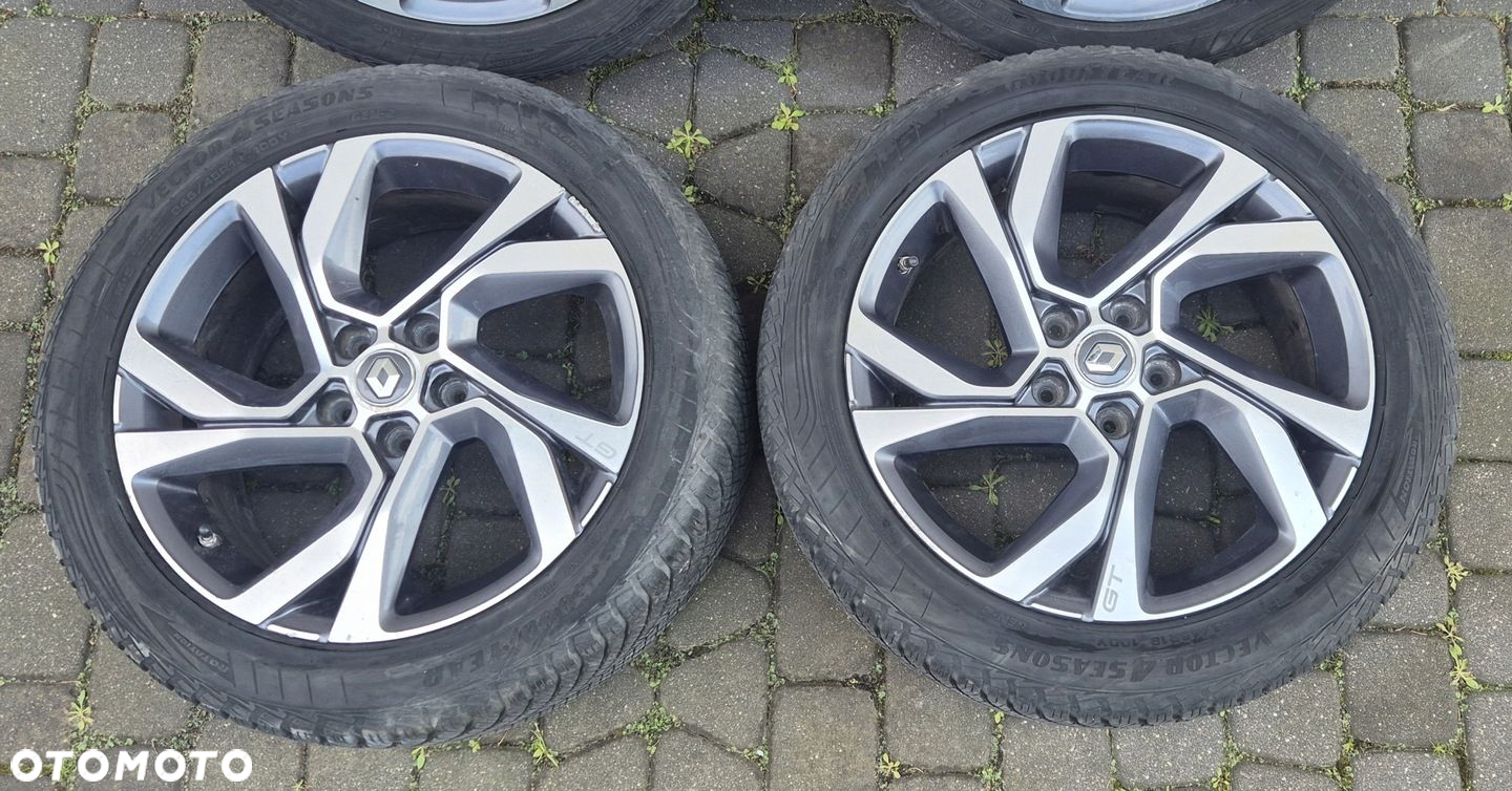 RENAULT TALISMAN MEGANE KOŁA ALUFELGI 245X45 R18 CAŁOROCZNE 5X114.3 - 2