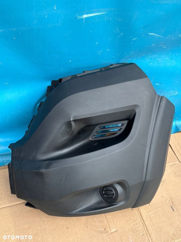 DUCATO BOXER JUMPER L4 Max 17- ZDERZAK NAROŻNIK PRZEDNI LEWY LISTWA CZARNY - 1
