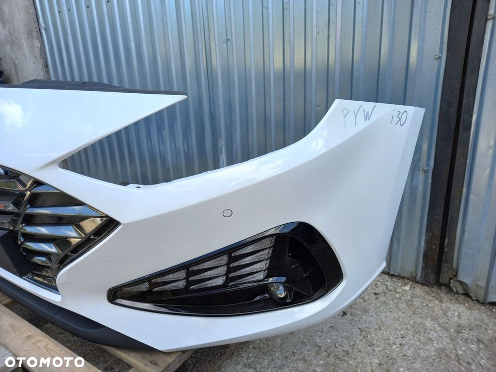 ZDERZAK PRZÓD PRZEDNI HYUNDAI I30 III PYW LIFT PDC LED - 2