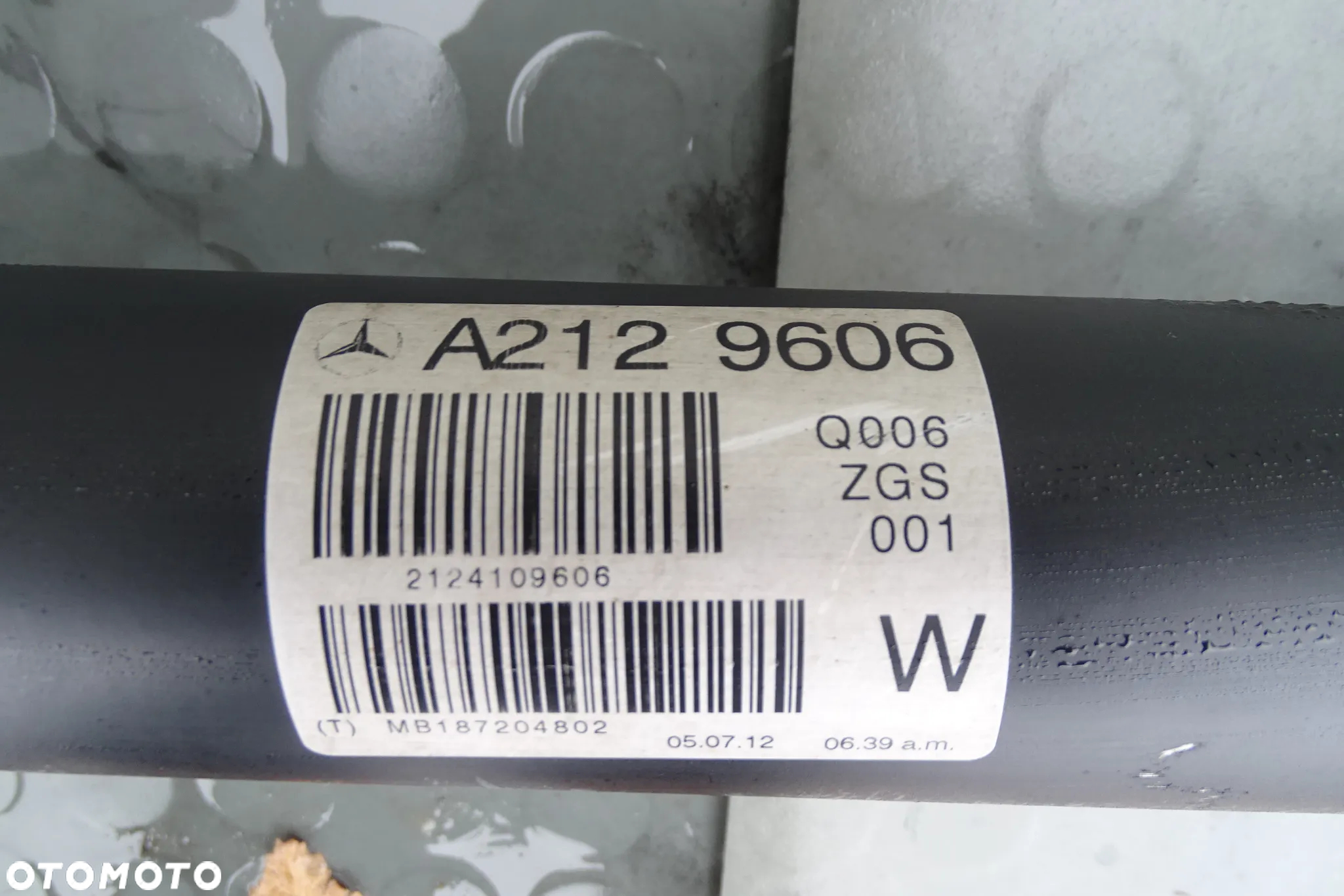Mercedes E Klasa W212 3.0 CDI Wal napedowy 2124109606 - 5
