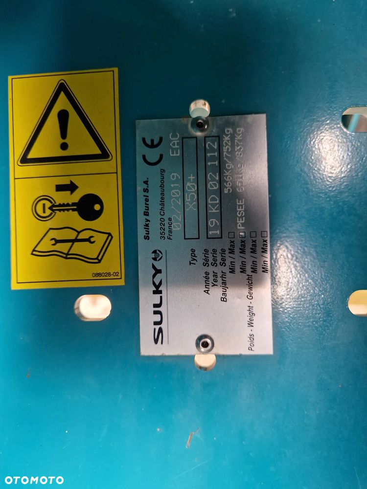 Sulky Rozsiewacz do nawozów  X50+ Lemken Waga - 21