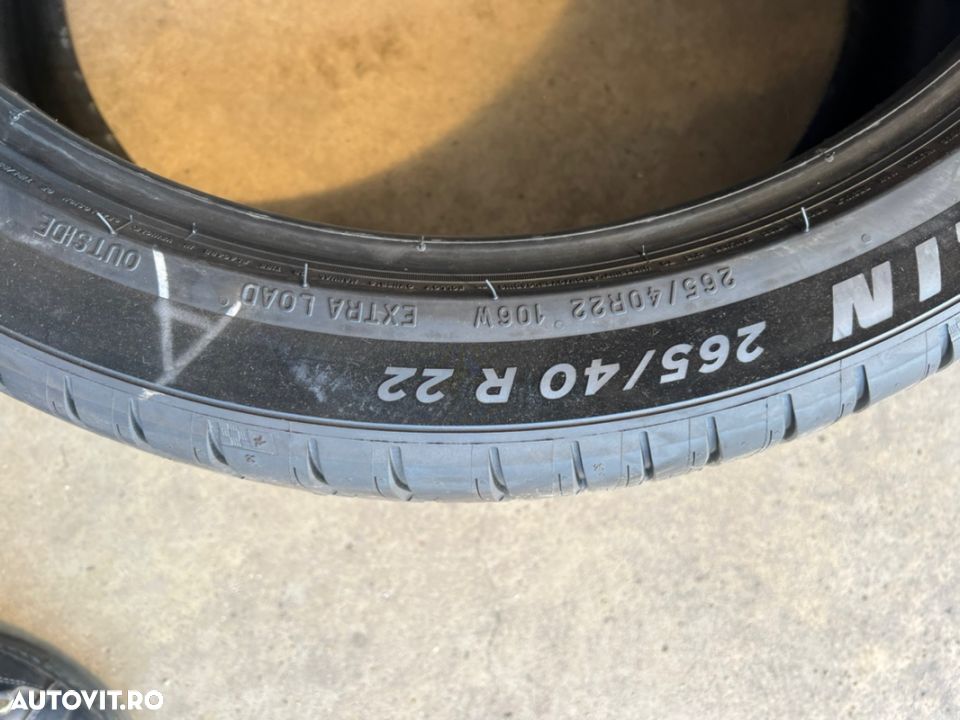 vând anvelope 265/40/22 Michelin de vară noi - 6