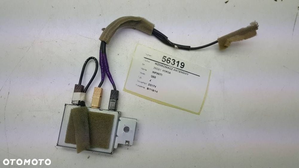 WZMACNIACZ MODUŁ STEROWNIK ANTENY INFINITI Q50 - 2
