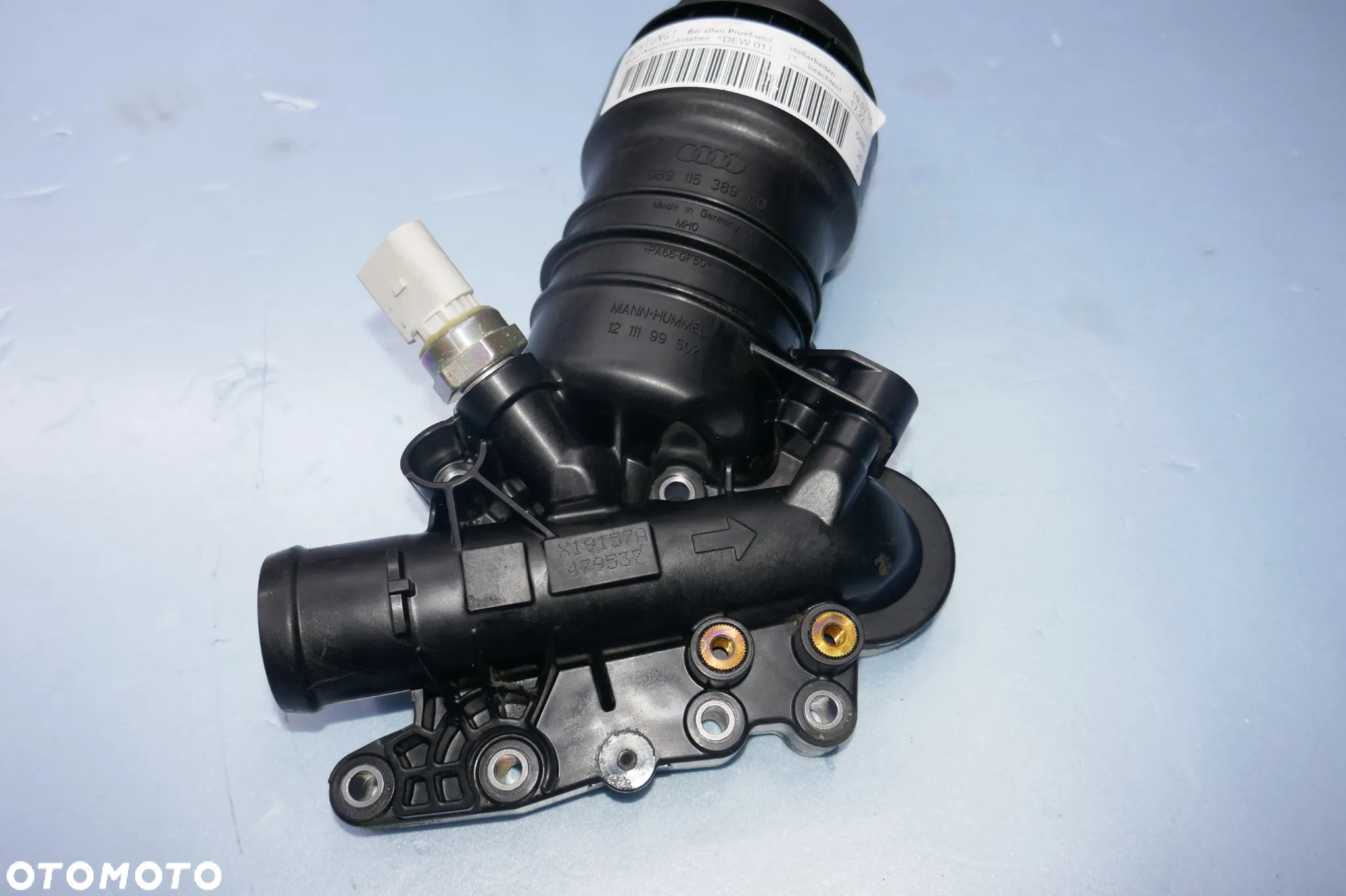 OBUDOWA FILTRA OLEJU AUDI 3.0 TDI DEW 059115389AG - 8