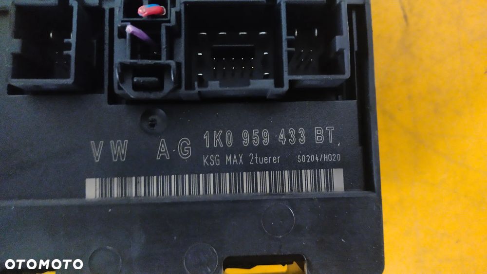 Moduł komfortu sterownik Volkswagen OE MODUŁ KOMFORTU 1K0959433BT - 3